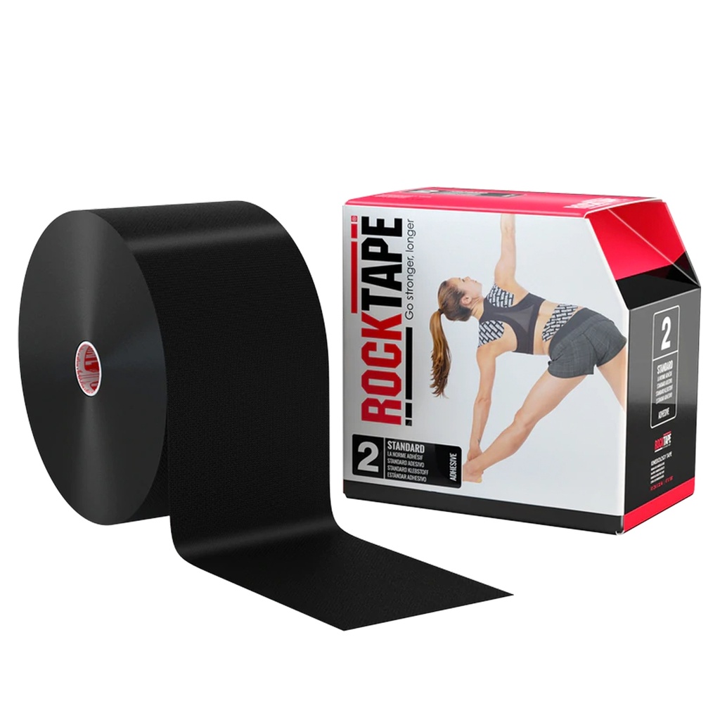 [rt21582] RockTape (10cm x 32m) zwart