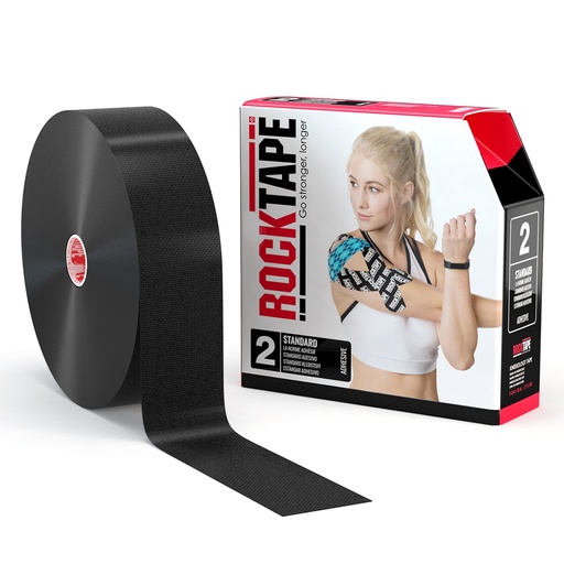 [rt21585] RockTape (5cm x 32m) zwart