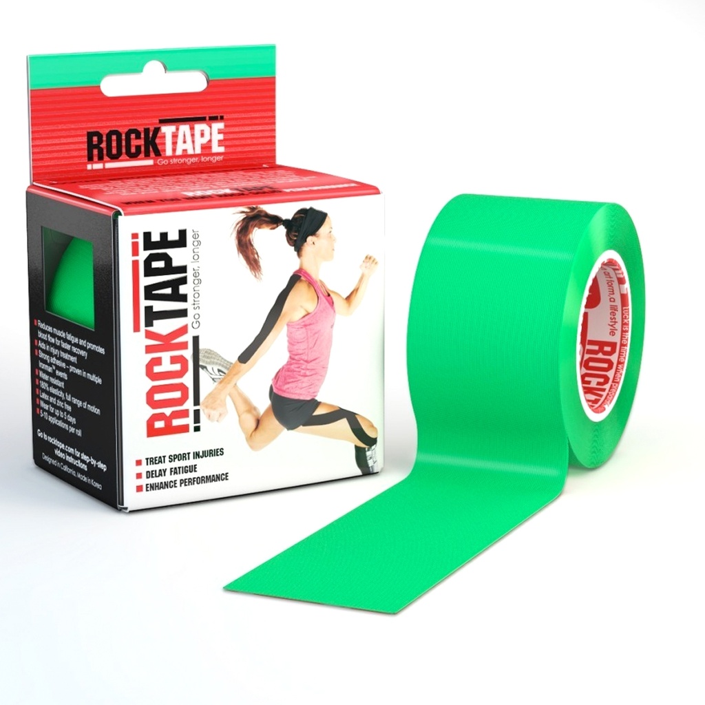 [rt21612] RockTape (5cm x 5m) groen