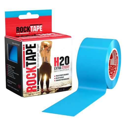 [rt21615] RockTape H2O (5cm x 5m) blauw